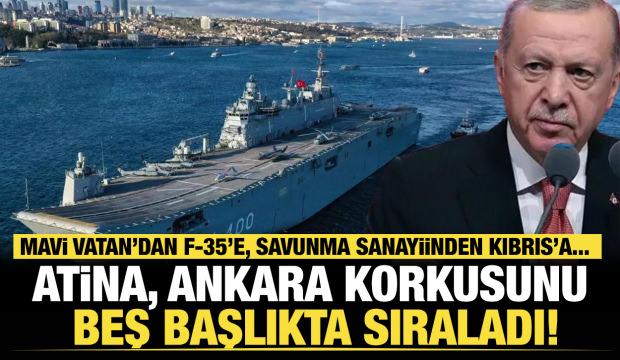 Atina&rsquo;da T&uuml;rkiye paniği: Mavi vatan ve milli sanayimiz Yunanistan&rsquo;ın uykularını ka&ccedil;ırıyor