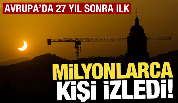 Avrupa'da 27 yıl sonra ilk! Milyonlarca kişi izledi