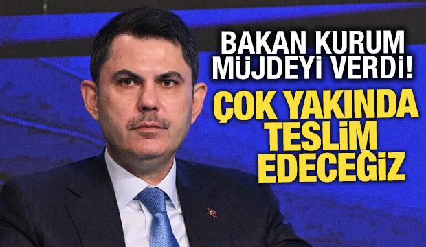 Bakan Kurum'dan Sındırgı paylaşımı: Anahtarları &ccedil;ok yakında teslim edeceğiz