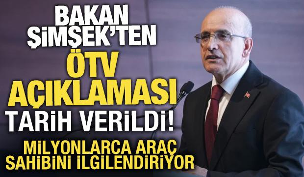 Bakan Şimşek: Ağustos ayının kalanında motorinde &Ouml;TV&rsquo;yi sıfırlıyoruz