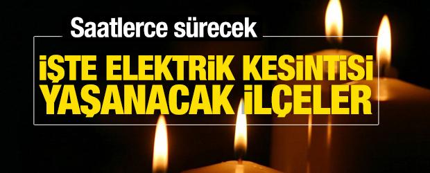 BEDAŞ paylaştı, saatler s&uuml;recek! İşte İstanbul'da elektrik kesintisi olacak il&ccedil;eler