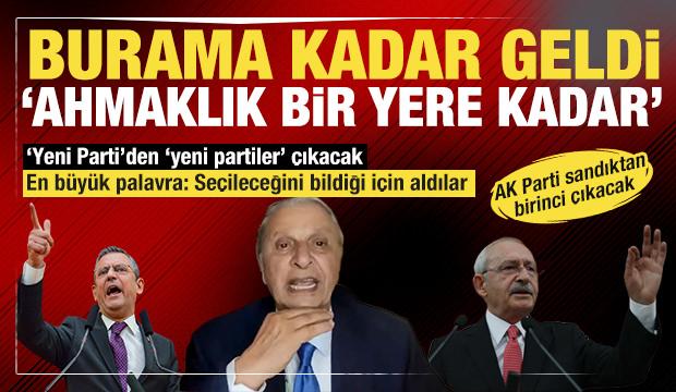 Can Ataklı&rsquo;dan doğru tespit: Ahmaklık bir yere kadar! Yeni Parti&rsquo;nin yeni partileri
