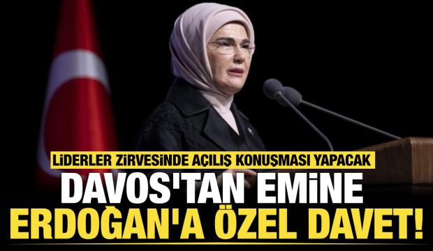 DAVOS&rsquo;tan Emine Erdoğan&rsquo;a &ouml;zel davet: D&uuml;nya T&uuml;rkiye&rsquo;nin sıfır atık vizyonunu konuşacak 