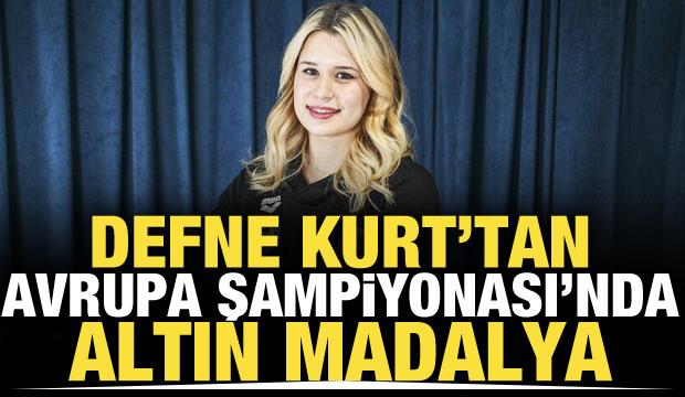 Defne Kurt'tan Fransa'da altın madalya!
