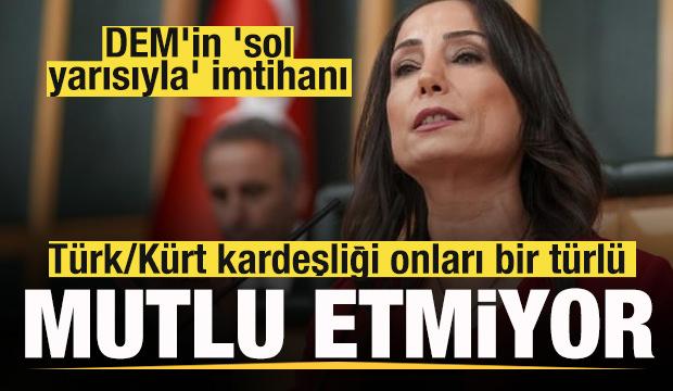 DEM'in 'sol yarısıyla' imtihanı