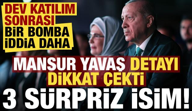 Dev katılımın ardından bomba iddia! Mansur Yavaş detayı dikkat &ccedil;ekti: 3 s&uuml;rpriz isim...