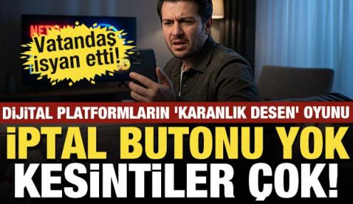 Dijital platformların 'karanlık desen' oyunu: İptal butonu yok, m&uuml;kerrer kesintiler var!