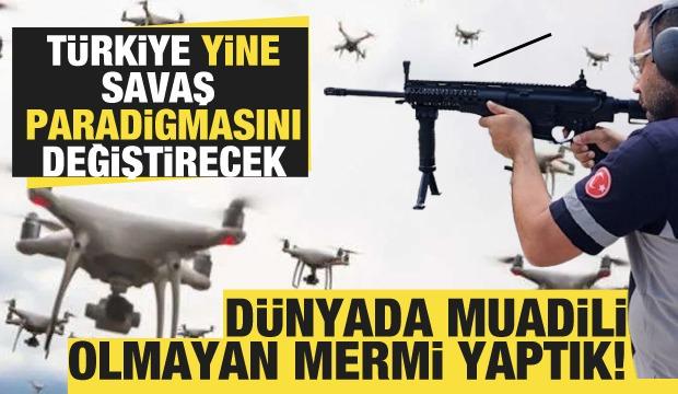 D&uuml;nyada muadili olmayan mermiyi &uuml;retiyorlar! T&uuml;rkiye yine bir ilki başardı
