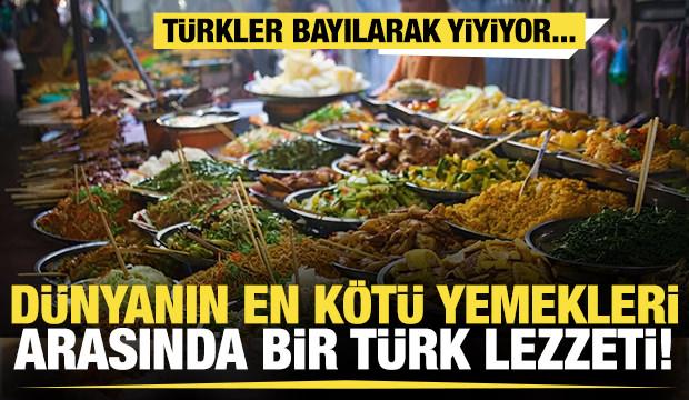 D&uuml;nyanın en k&ouml;t&uuml; 100 sokak lezzeti belli oldu... 33. sırada ise T&uuml;rkiye'den bir yemek var