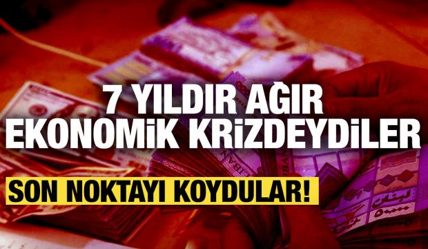 Ekonomik krizdeydiler! L&uuml;bnan'dan beklenmedik hamle