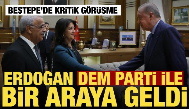 Erdoğan, DEM Parti heyetini kabul edecek! İlk a&ccedil;ıklama geldi