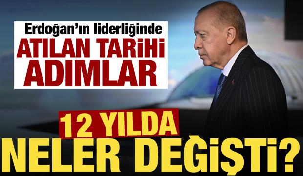 Erdoğan&rsquo;ın 12 yıllık Cumhurbaşkanlığı! T&uuml;rkiye&rsquo;de neler değişti?