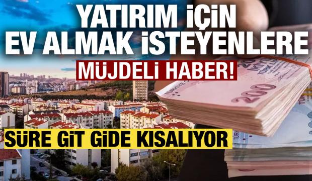 Ev alacaklara m&uuml;jde: Amortisman s&uuml;resi git gide kısalıyor!