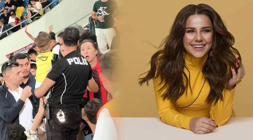 Fenerbah&ccedil;e formalı minik taraftar i&ccedil;in Merve &Ouml;zbey sessiz kalmadı: Desteğini duyurdu!
