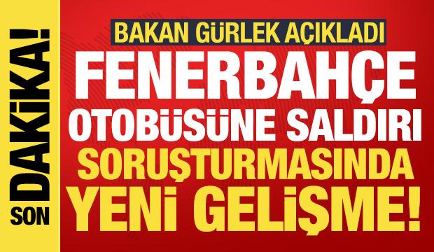 Fenerbah&ccedil;e otob&uuml;s&uuml;ne saldırı soruşturmasında yeni gelişme: 5 ş&uuml;pheli yakalandı!
