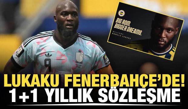 Fenerbah&ccedil;e, Romelu Lukaku'yu resmen duyurdu