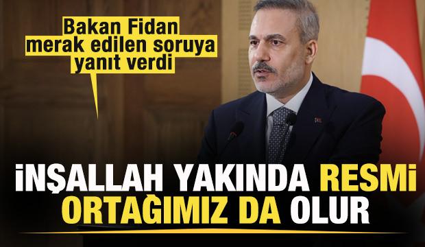 Fidan, &ldquo;Mısır bizim doğal ortağımız, inşallah yakında resmi ortağımız da olur''
