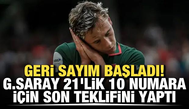 Geri sayım başladı! Galatasaray, 21'lik 10 numara i&ccedil;in son teklifini yaptı