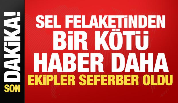 Giresun'daki selde 2 kişi kayboldu! Arama &ccedil;alışması başlatıldı