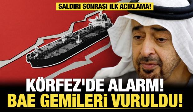 H&uuml;rm&uuml;z&rsquo;de tansiyon yeniden y&uuml;kseldi: İki BAE tankeri hedef alındı!
