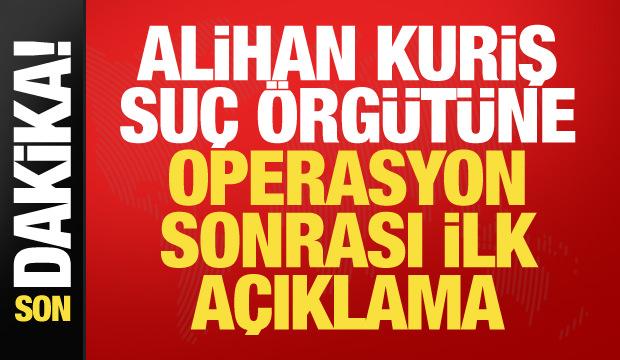 İ&ccedil;işleri Bakanı &Ccedil;ift&ccedil;i'den Alihan Kuriş a&ccedil;ıklaması
