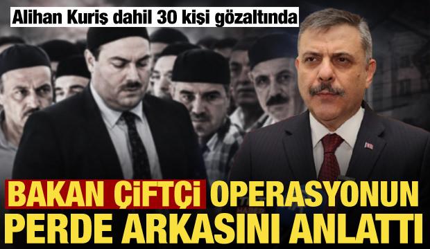 İ&ccedil;işleri Bakanı &Ccedil;ift&ccedil;i'den Alihan Kuriş a&ccedil;ıklaması