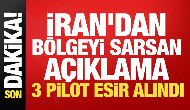 İran&rsquo;dan savaşla ilgili şoke eden a&ccedil;ıklama: 3 pilotu Katar esir aldı