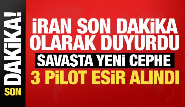İran&rsquo;dan savaşla ilgili şoke eden a&ccedil;ıklama: 3 pilotu Katar esir aldı