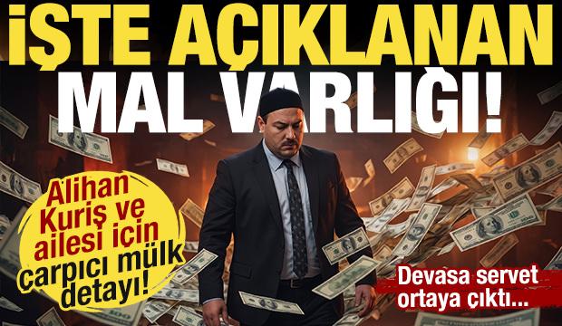 İşte Alihan Kuriş su&ccedil; &ouml;rg&uuml;t&uuml;n&uuml;n a&ccedil;ıklanan mal varlığı! Rakamlar dikkat &ccedil;ekti...
