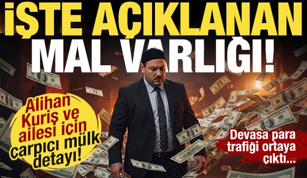 İşte Alihan Kuriş su&ccedil; &ouml;rg&uuml;t&uuml;n&uuml;n a&ccedil;ıklanan mal varlığı! Rakamlar dikkat &ccedil;ekti...