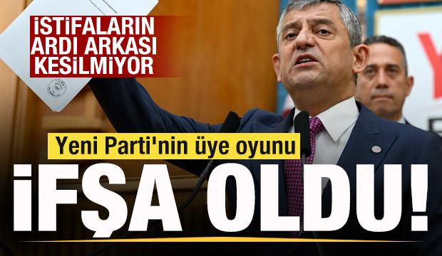 İstifaların ardı arkası kesilmiyor! Yeni Parti'nin &uuml;ye oyunu ifşa oldu!