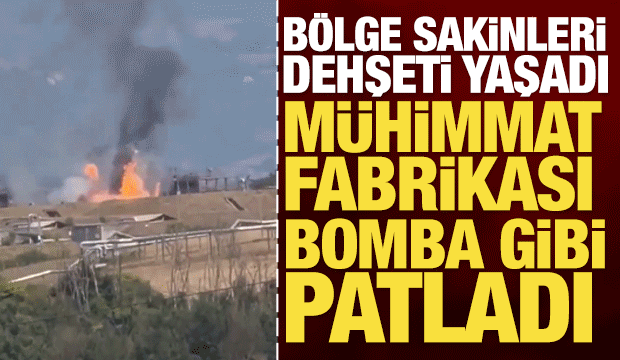İtalya'da m&uuml;himmat fabrikasında şiddetli patlama: 24 iş&ccedil;i kıl payı kurtuldu!