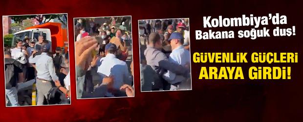 Kolombiya'daki afetzedeler belediye başkanına sert tepki g&ouml;sterdi