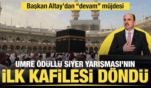 Konya B&uuml;y&uuml;kşehir&rsquo;in Umre &Ouml;d&uuml;ll&uuml; Siyer Yarışması&rsquo;nın ilk kafilesi kutsal topraklardan d&ouml;nd&uuml;