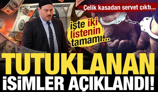 Kuriş su&ccedil; &ouml;rg&uuml;t&uuml;nde tutuklanan isimler a&ccedil;ıklandı! İşte ev hapsi verilen ve tutuklananlar