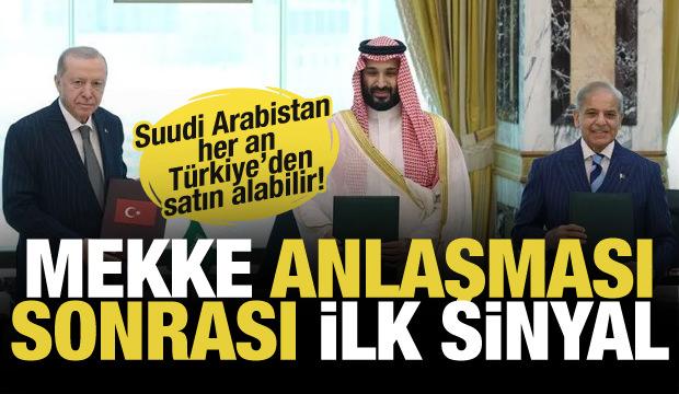Mekke Anlaşması ardından S. Arabistan harekete ge&ccedil;ti! T&uuml;rkiye'den satın alacaklar