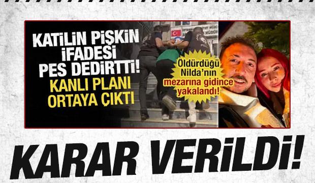 Nilda Şahin cinayetinde katilin pişkin ifadesi ortaya &ccedil;ıktı! Mezarına gidince yakalandı