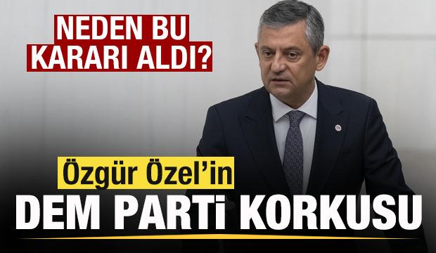 &Ouml;zel DEM Parti&rsquo;yi kaybetme korkusuyla mı bu kararı aldı? 