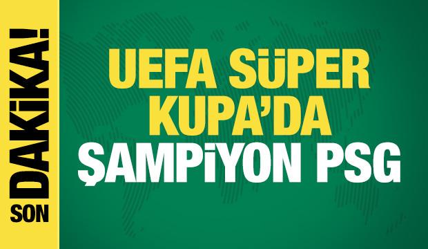 UEFA S&uuml;per Kupa'da şampiyon PSG!