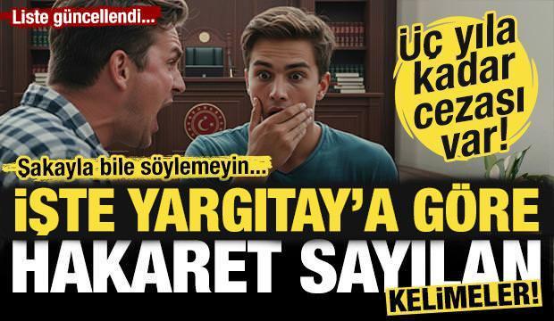 'Şaka yaptım' demek kurtarmıyor! İşte Yargıtay'a g&ouml;re hakaret sayılan kelimeler!