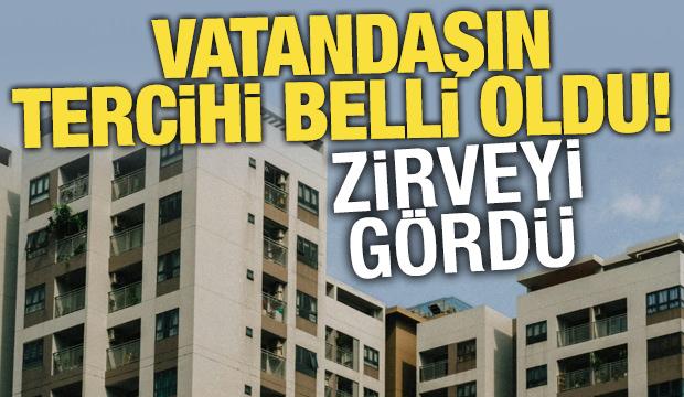 Sıfır konut alımı 4 yılın zirvesinde!