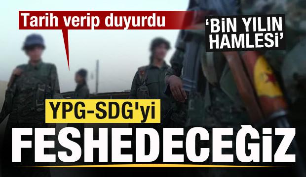 Son dakika a&ccedil;ıklaması! Anlaşma tamam! Tarih verip duyurdu: YPG-SDG'yi feshedeceğiz
