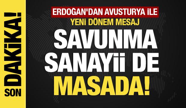 Son dakika... Avusturya Başbakanı Ankara'da! Erdoğan'dan &ouml;nemli a&ccedil;ıklamalar! 