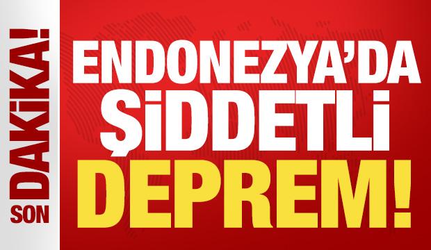 Son dakika: Endonezya'da 7,5 b&uuml;y&uuml;kl&uuml;ğ&uuml;nde şiddetli deprem meydana geldi