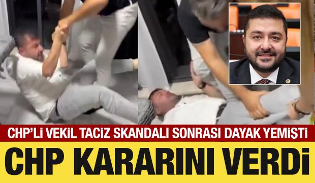 Tacizci CHP'li vekil Ahmet Baran Yazgan disipline sevk edildi
