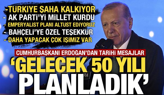 Erdoğan'dan 25. Yıl &Ouml;zel Mitingi'nde tarihi konuşma! 'Daha yapacak &ccedil;ok işimiz var'