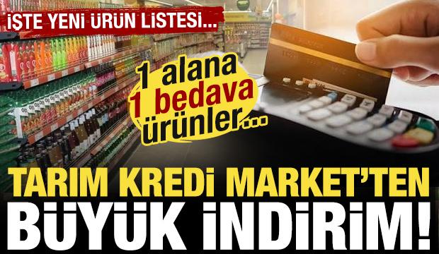 Tarım Kredi'de peş peşe indirim! Fiyatlar d&uuml;şt&uuml;! İşte kampanyalı &uuml;r&uuml;nler: Tam liste...