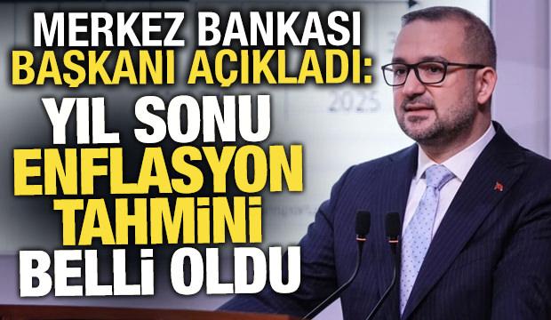 TCMB Başkanı Fatih Karahan a&ccedil;ıkladı: Enflasyon tahmini belli oldu