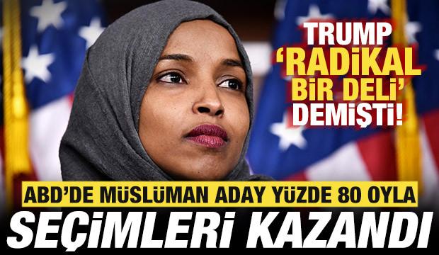 Trump 'solcu bir deli' demişti: ABD'de M&uuml;sl&uuml;man aday y&uuml;zde 80 oyla se&ccedil;imleri kazandı