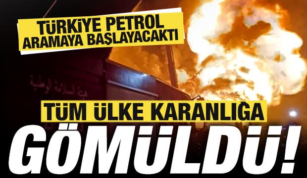 T&uuml;rkiye petrol aramaya başlayacaktı! T&uuml;m &uuml;lke karanlığa g&ouml;m&uuml;ld&uuml;!